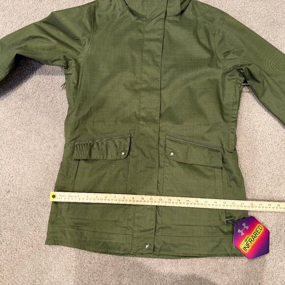 Under Armour ColdGear Wendy Shell – Women’s Size M – Army Green – New with Tags - Picture 5 of 10